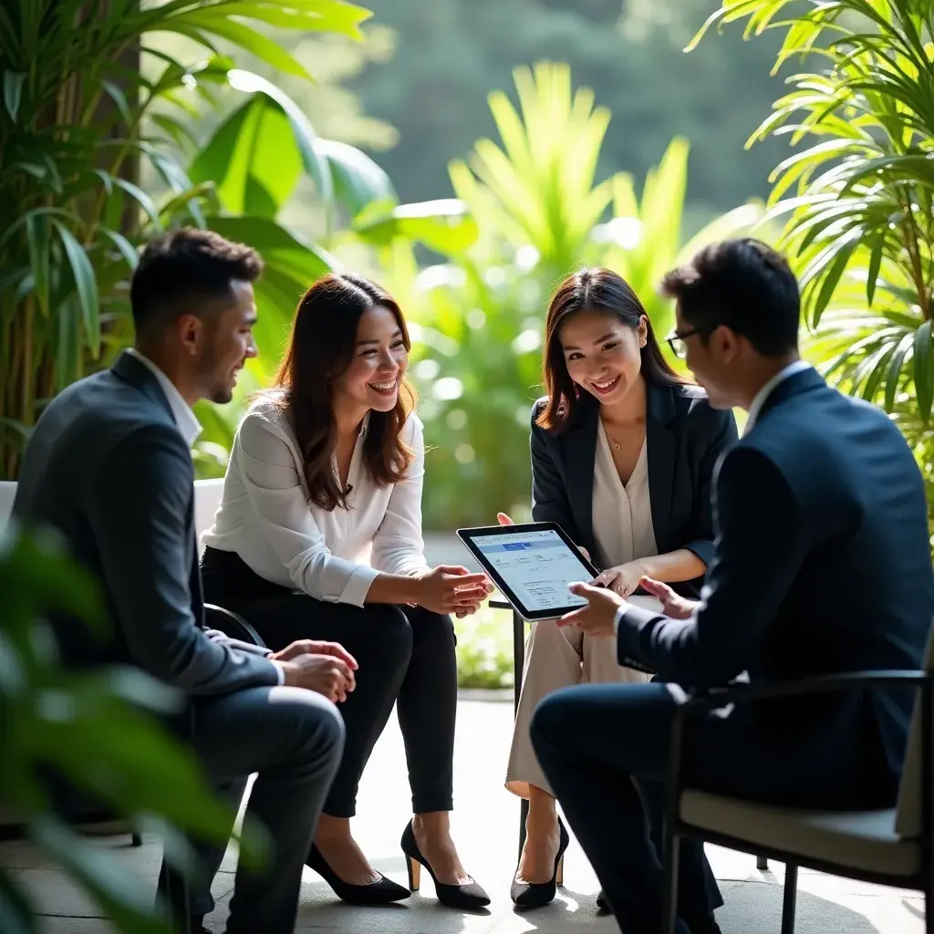 Professional workspace